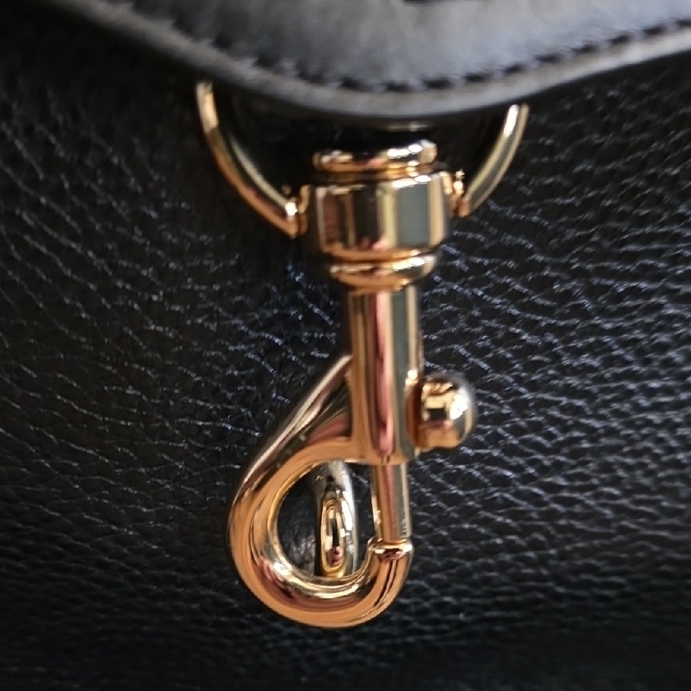 NWOT Rebecca Minkoff Jody Convertible Black Leather Backpack - Picture 2 of 13